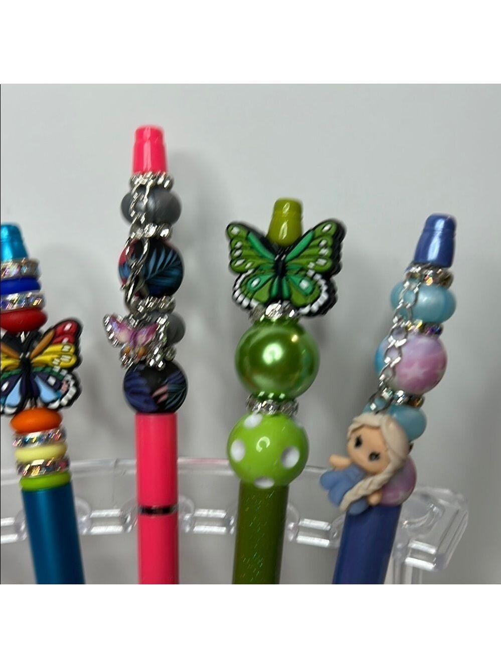 Office Pens with Butterfly Embellishments - Picture 3 of 3